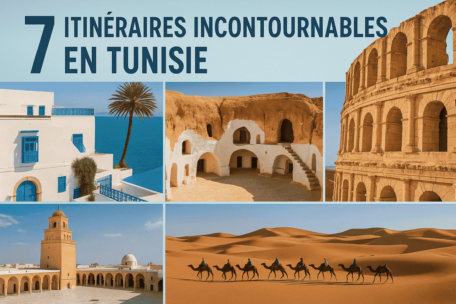 Itinéraires incontournables Tunisie